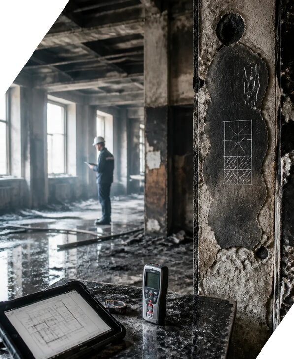 Обследование зданий после пожара в Новочеркасске от 15351 р. | ЭкспертизаРоссия