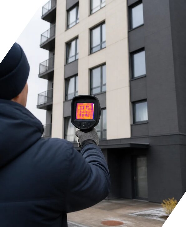 Тепловизионное обследование зданий в Новочеркасске от 5117 р. | ЭкспертизаРоссия